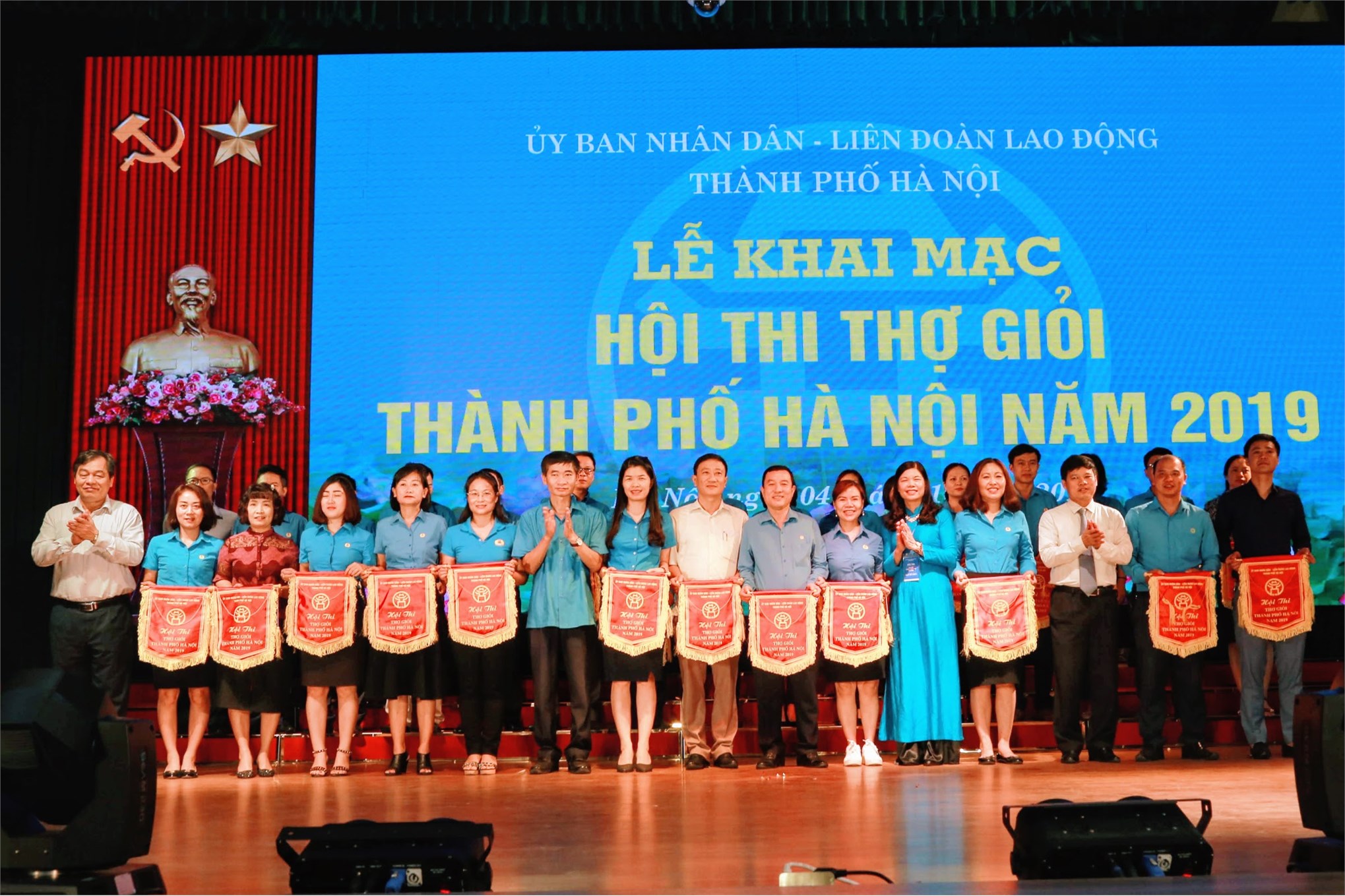 Trung tâm Việt Nhật tổ chức thi 7 nghề tại Hội thi thợ giỏi thành phố Hà Nội năm 2019