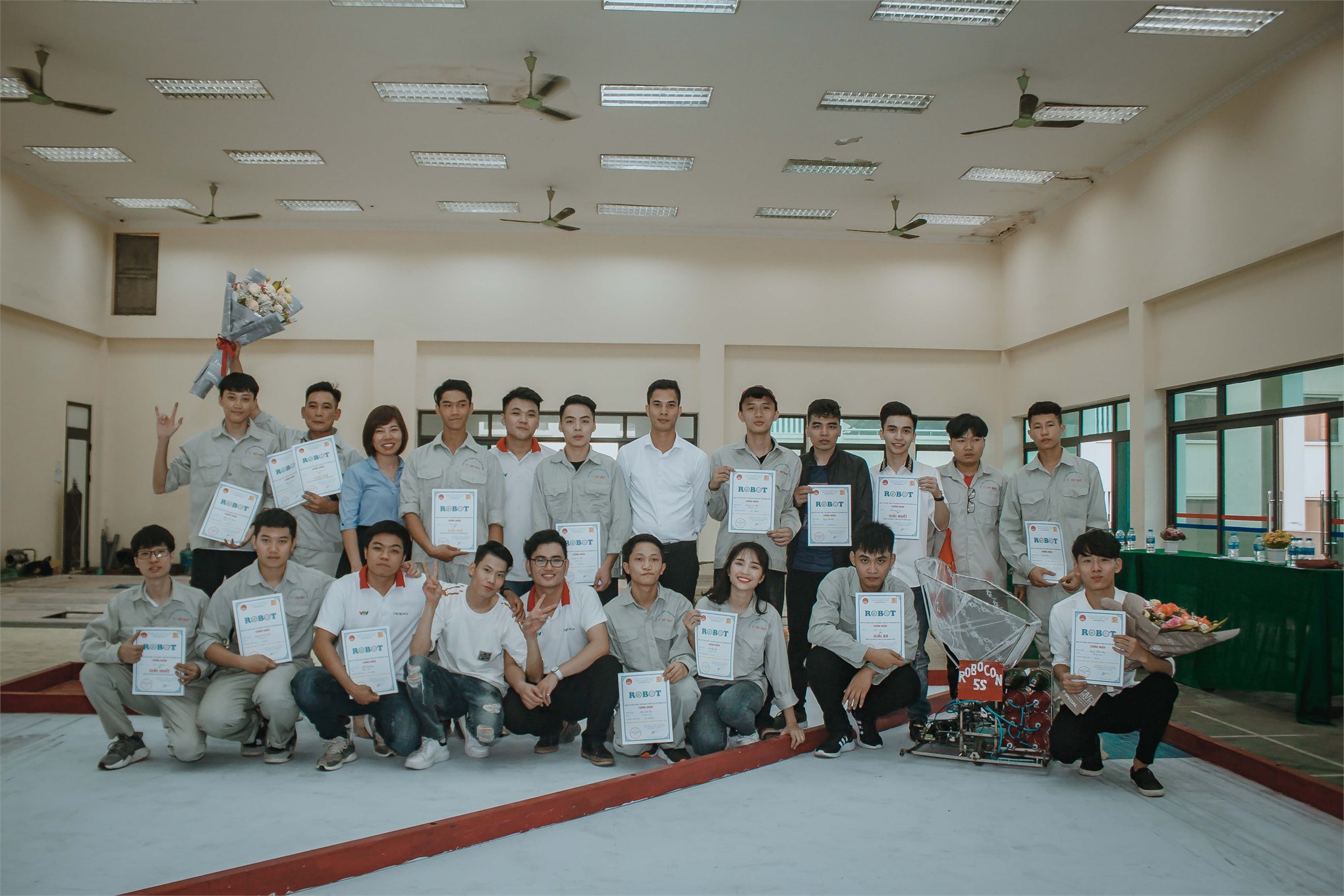Trường Đại học Công nghiệp Hà Nội tổ chức cuộc thi Sáng tạo Robot 2020