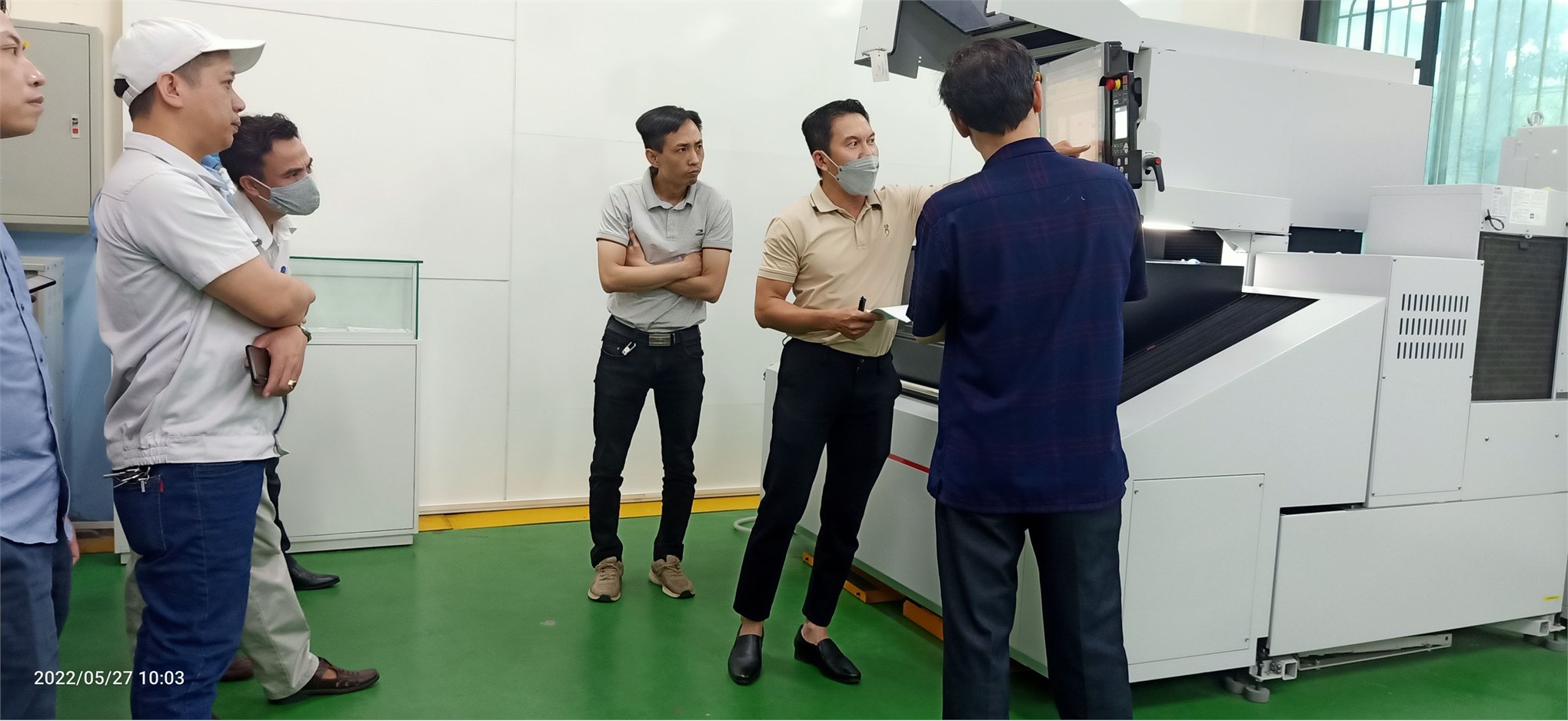 Công tác bảo trì thiết bị giữa trường ĐH Công nghiệp Hà Nội và tập đoàn Mitshubishi Electric