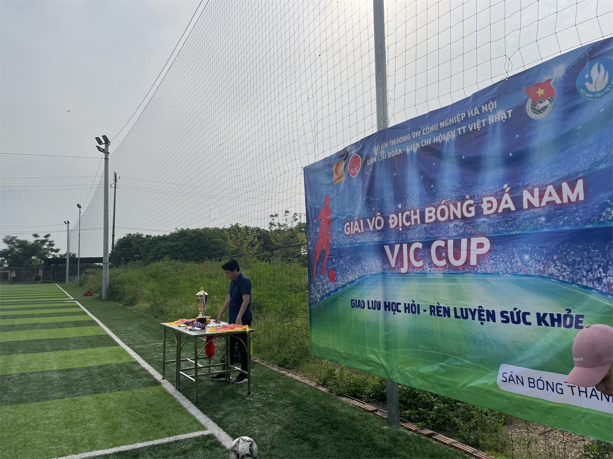 Khai mạc giải bóng đá nam VJC CUP 2022