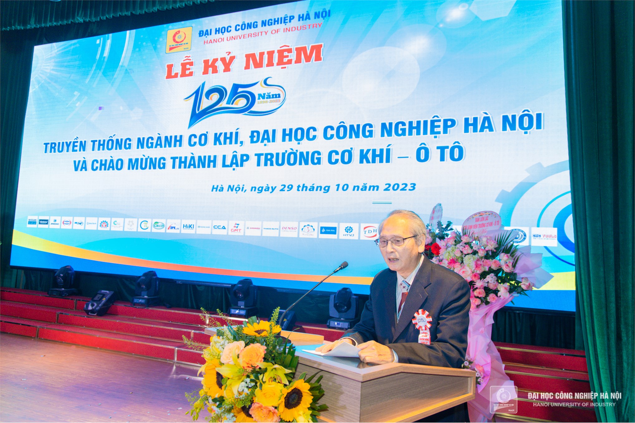 Lễ kỷ niệm 125 năm truyền thống Ngành Cơ khí HaUI và chào mừng thành lập Trường Cơ khí – Ô tô