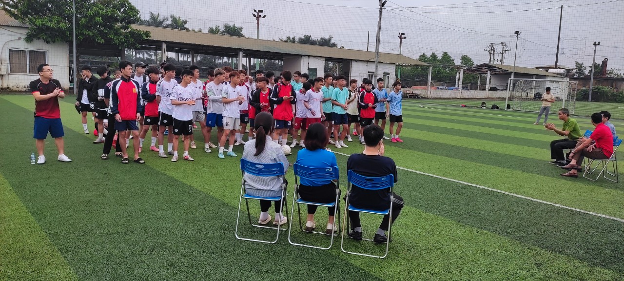 Khai mạc giải bóng đá nam VJC CUP 2024