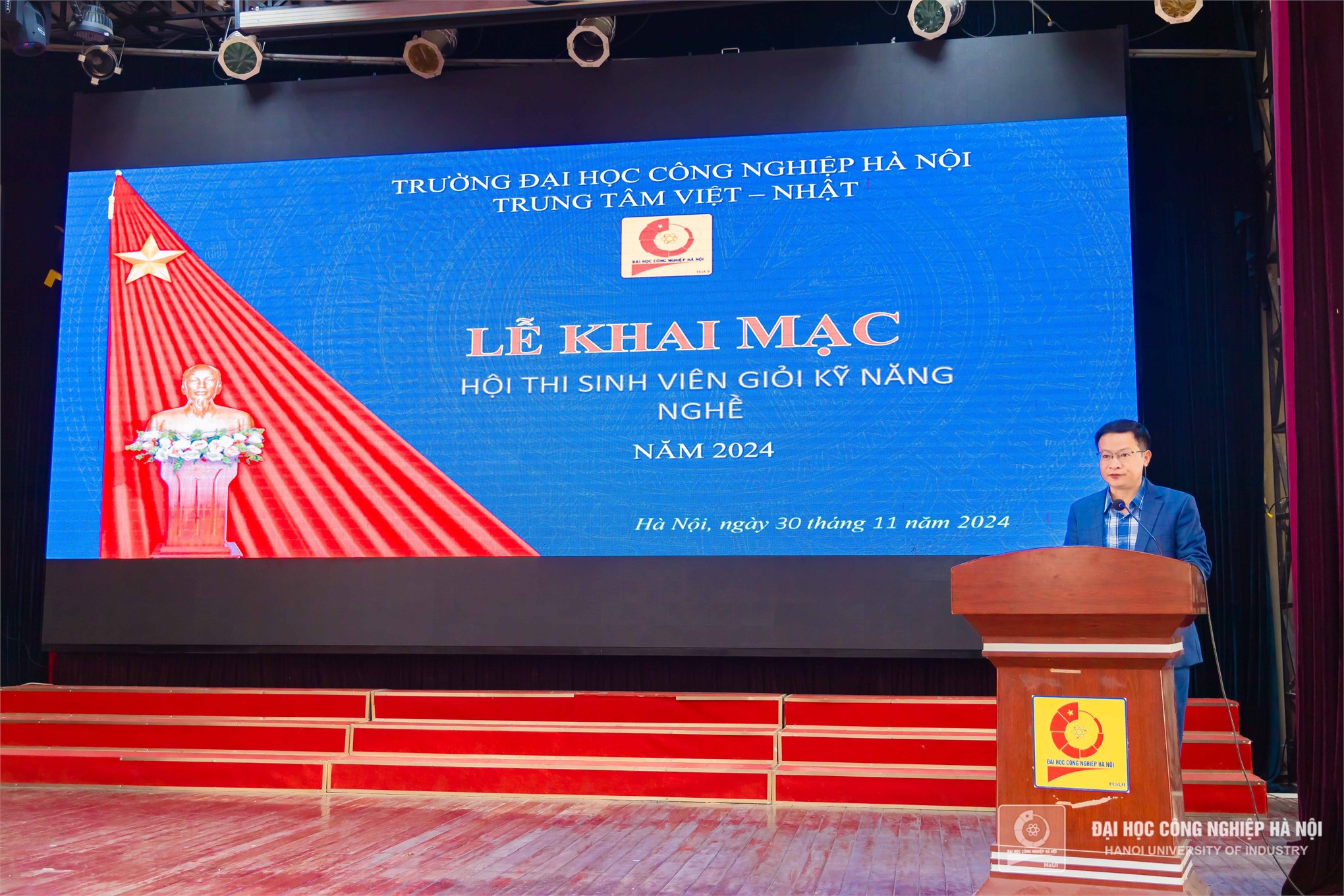 Khai mạc Hội thi `Sinh viên giỏi Kỹ năng nghề 2024`