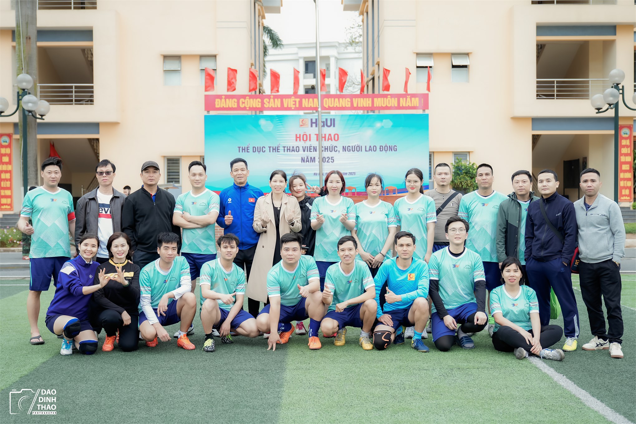 Liên quân 6 giành giải ba toàn đoàn trong Hội thao thể dục thể thao viên chức, người lao động HaUI 2025