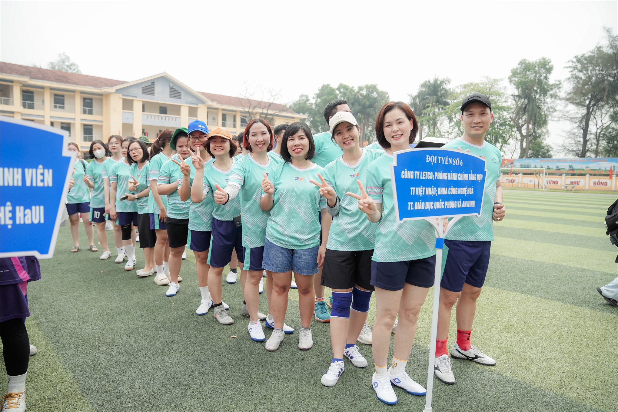 Liên quân 6 giành giải ba toàn đoàn trong Hội thao thể dục thể thao viên chức, người lao động HaUI 2025