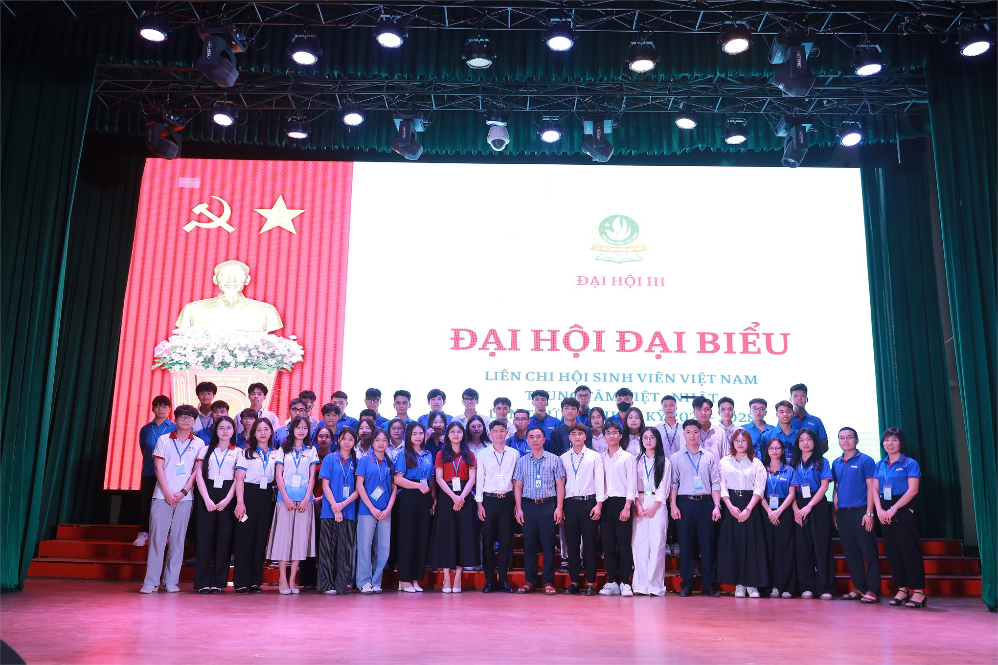 ĐẠI HỘI ĐẠI BIỂU LIÊN CHI HỘI SINH VIÊN TRUNG TÂM VIỆT – NHẬT LẦN THỨ III, NHIỆM KỲ 2025 - 2028 DIỄN RA THÀNH CÔNG TỐT ĐẸP