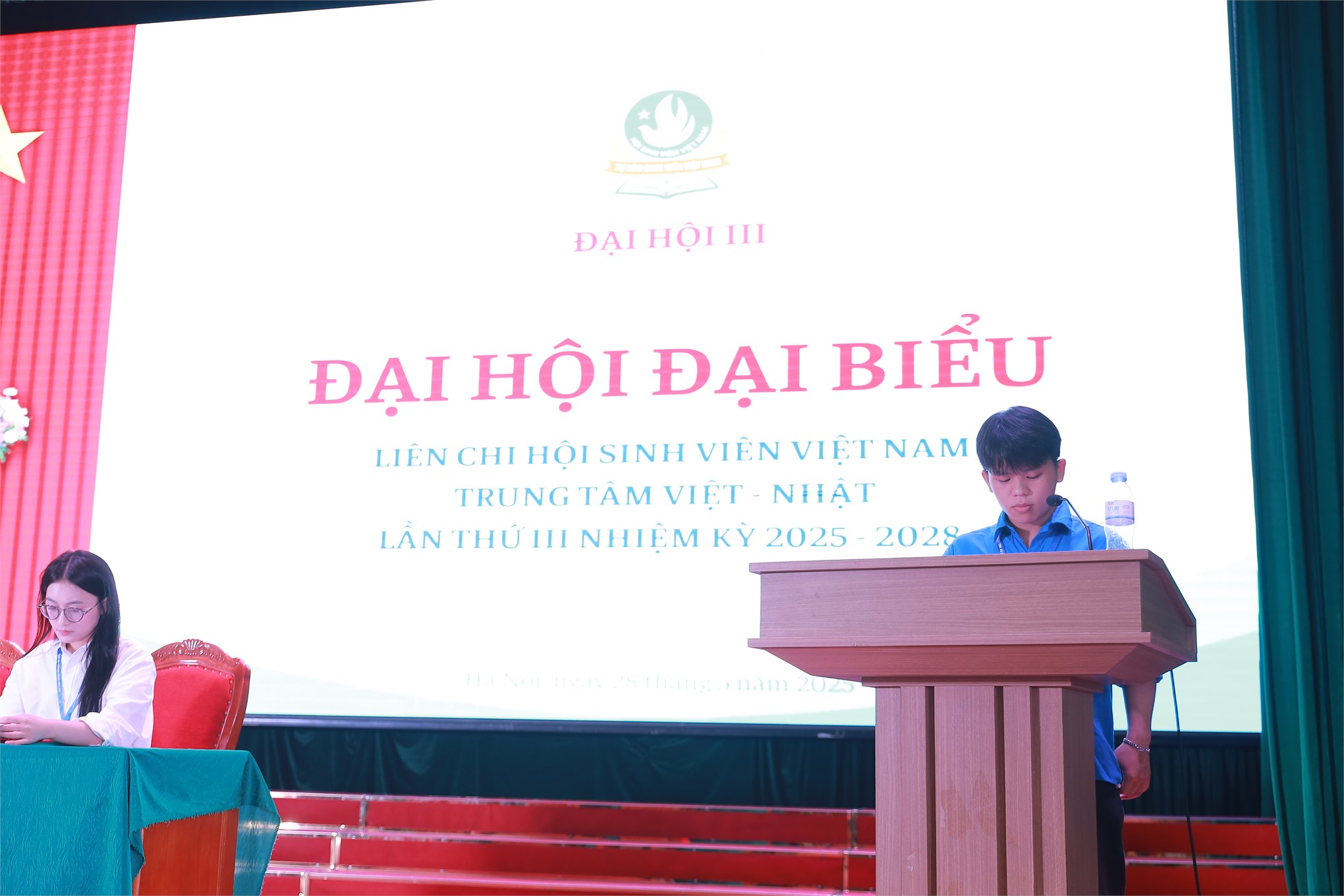 ĐẠI HỘI ĐẠI BIỂU LIÊN CHI HỘI SINH VIÊN TRUNG TÂM VIỆT – NHẬT LẦN THỨ III, NHIỆM KỲ 2025 - 2028 DIỄN RA THÀNH CÔNG TỐT ĐẸP