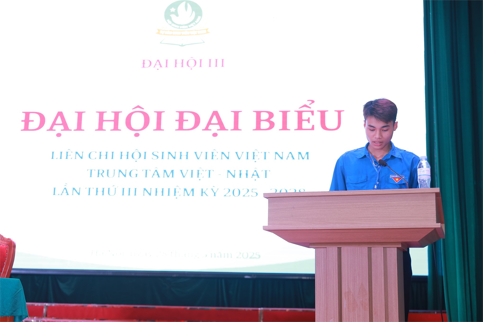 ĐẠI HỘI ĐẠI BIỂU LIÊN CHI HỘI SINH VIÊN TRUNG TÂM VIỆT – NHẬT LẦN THỨ III, NHIỆM KỲ 2025 - 2028 DIỄN RA THÀNH CÔNG TỐT ĐẸP