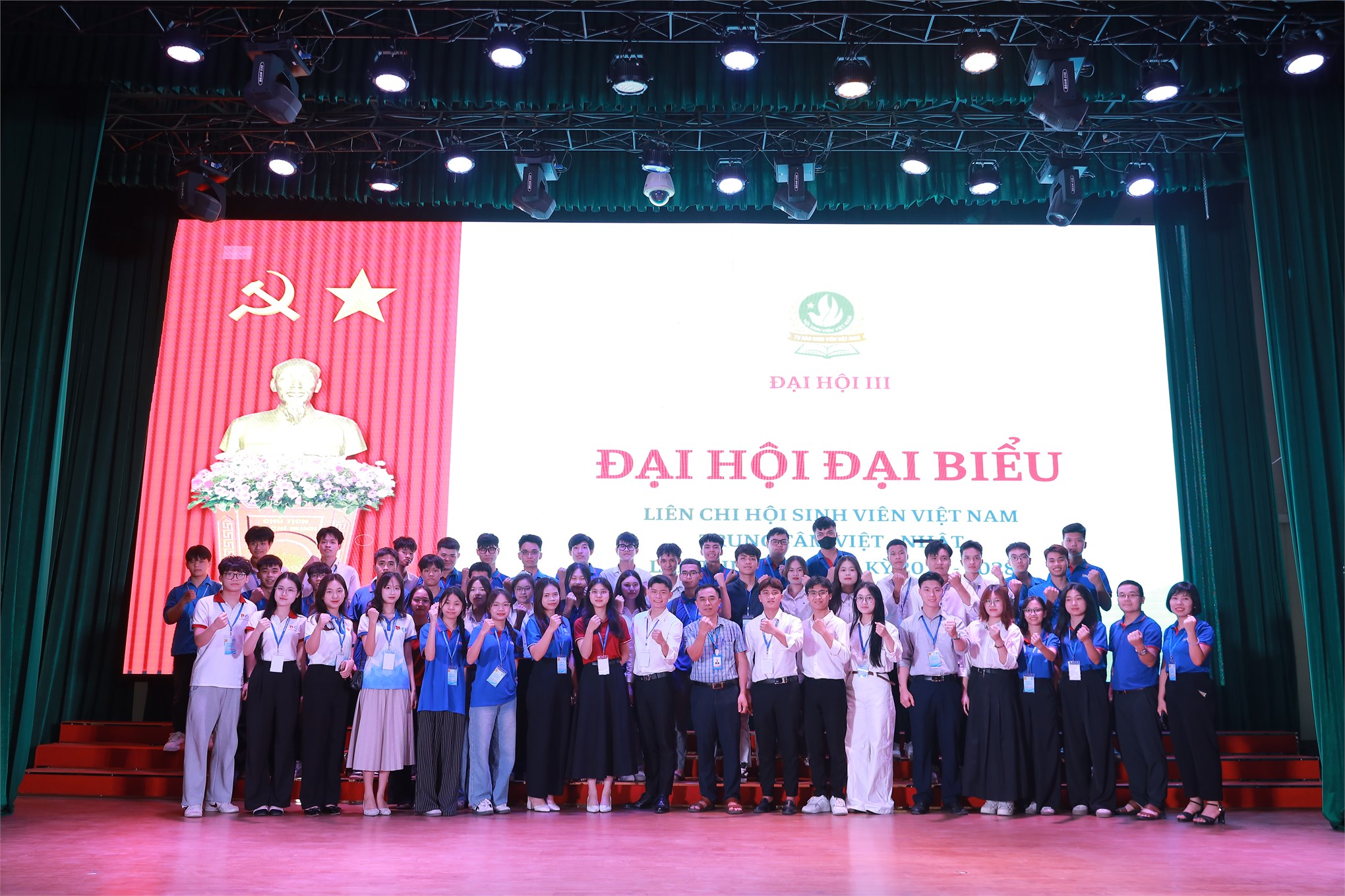 ĐẠI HỘI ĐẠI BIỂU LIÊN CHI HỘI SINH VIÊN TRUNG TÂM VIỆT – NHẬT LẦN THỨ III, NHIỆM KỲ 2025 - 2028 DIỄN RA THÀNH CÔNG TỐT ĐẸP