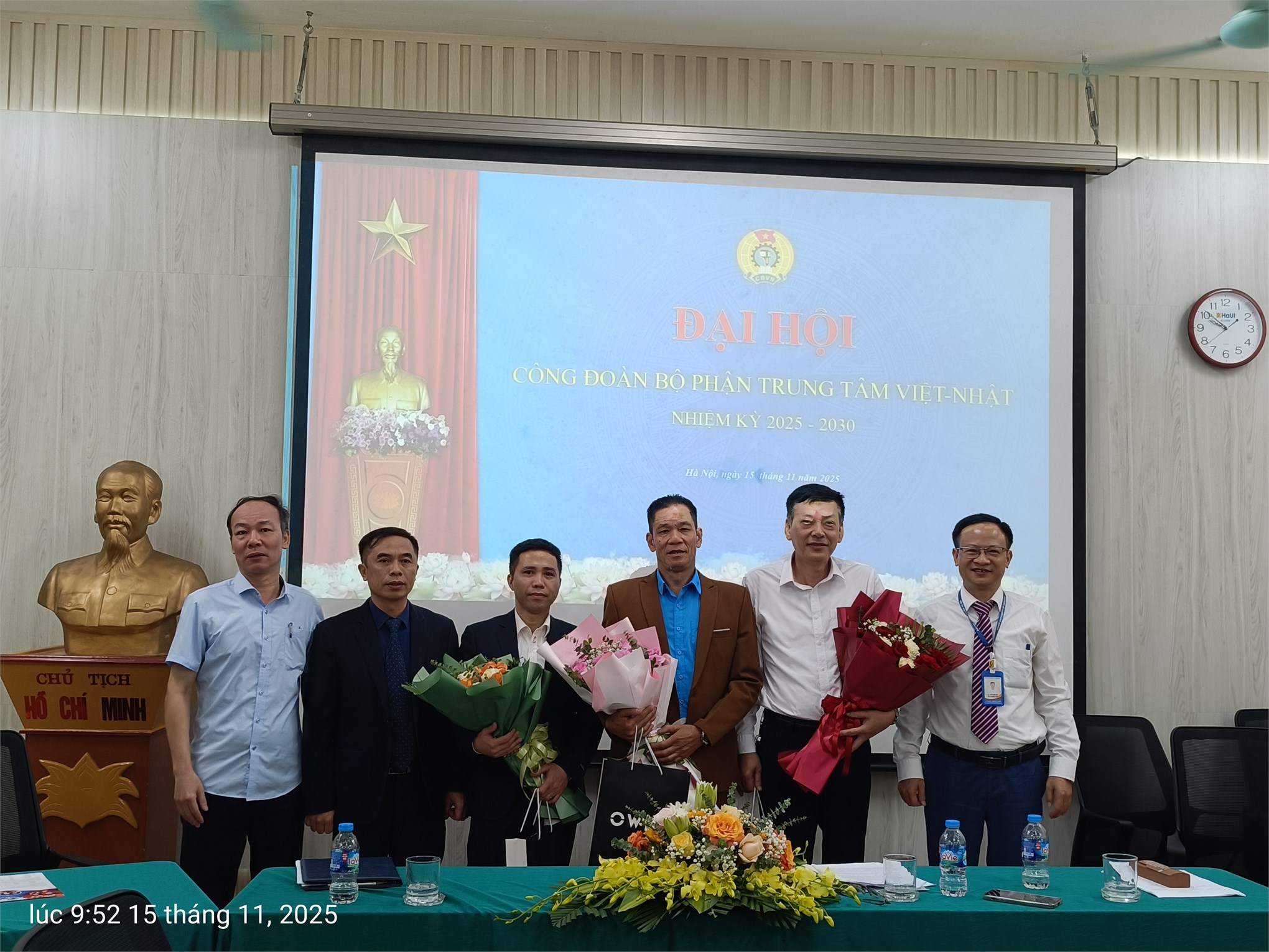 Đại hội công đoàn bộ phận Trung tâm Việt Nhật nhiệm kỳ 2025 - 2030