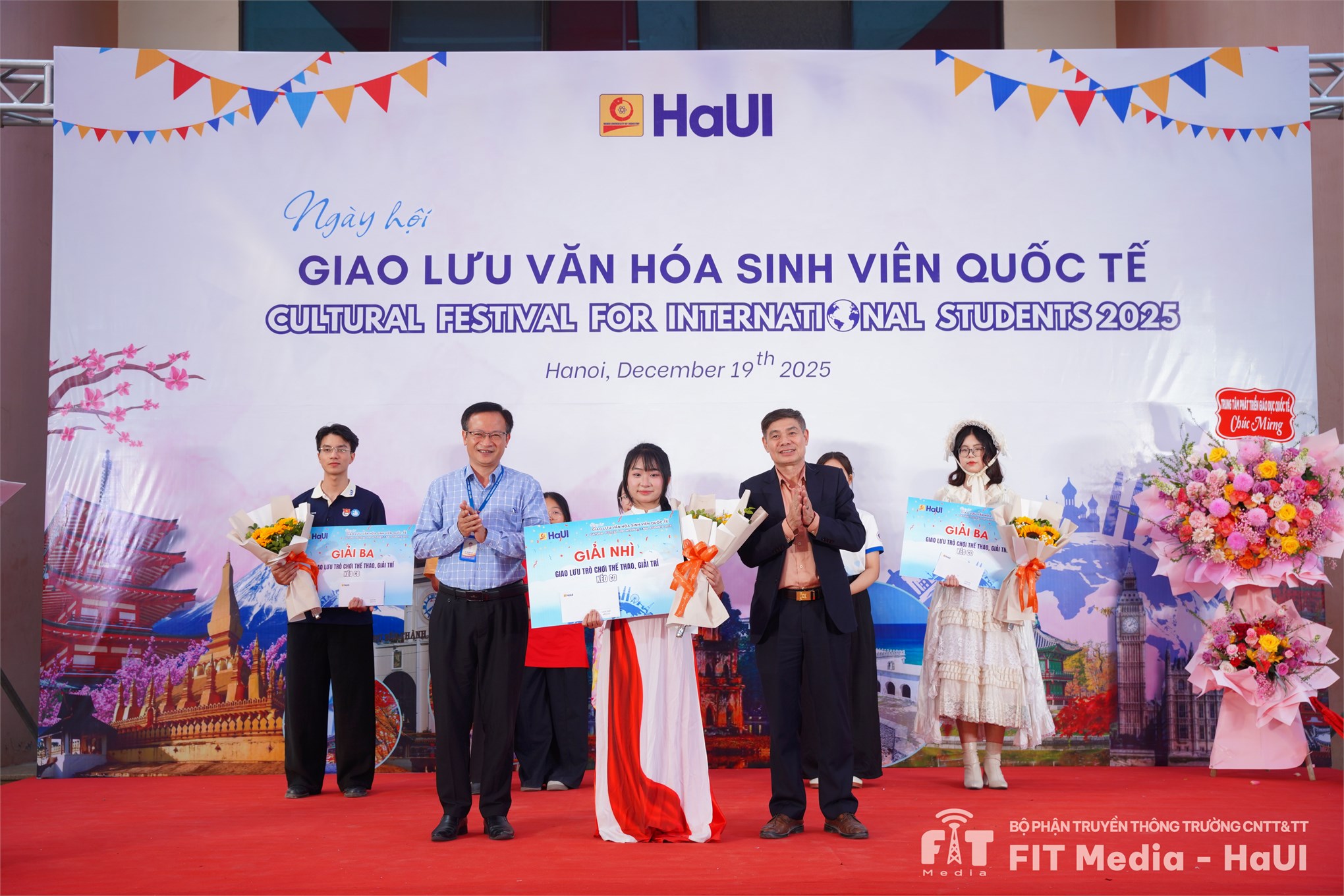 Ngày hội giao lưu văn hóa sinh viên quốc tế 2025: Lan tỏa tinh thần hội nhập tại Đại học Công nghiệp Hà Nội