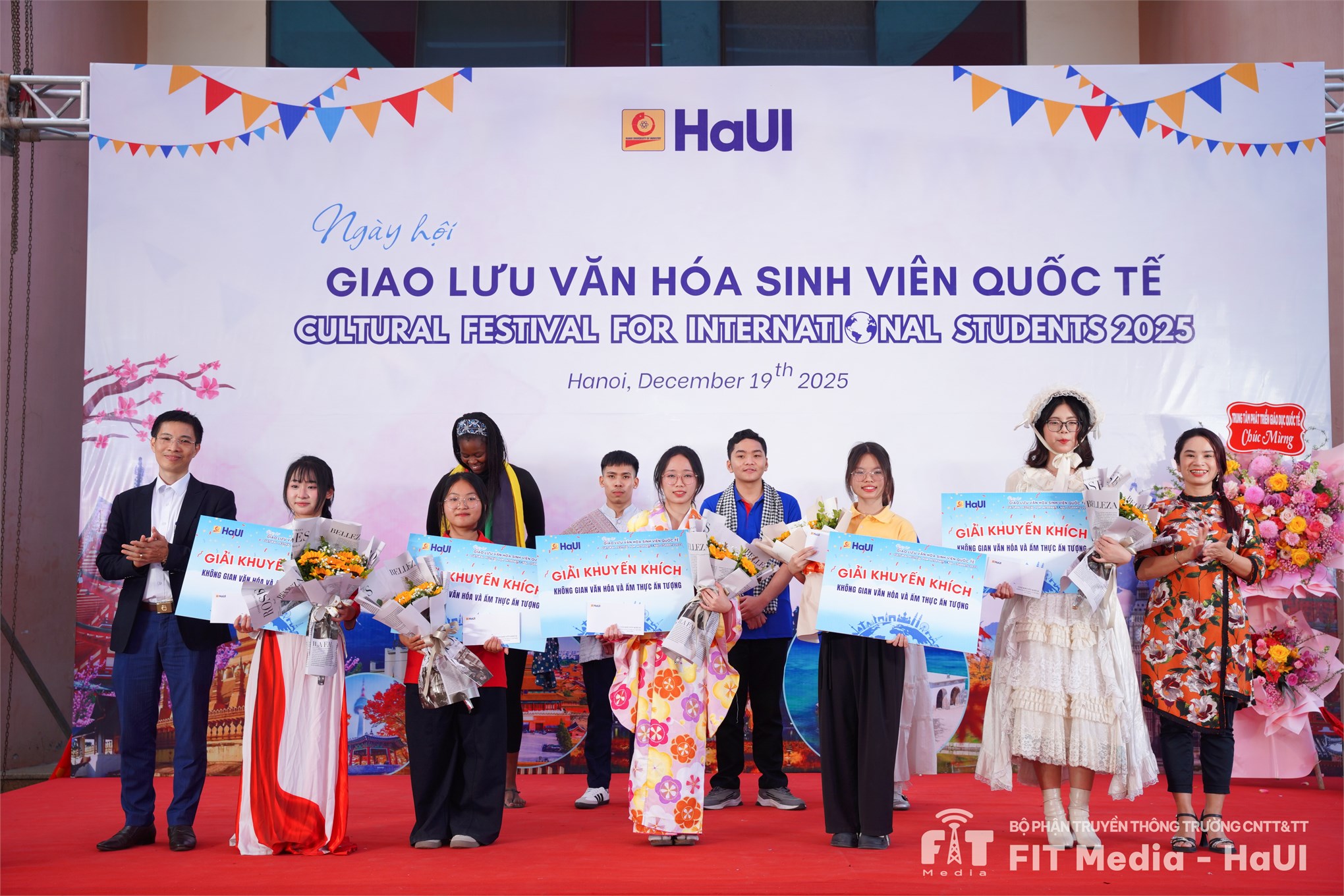 Ngày hội giao lưu văn hóa sinh viên quốc tế 2025: Lan tỏa tinh thần hội nhập tại Đại học Công nghiệp Hà Nội