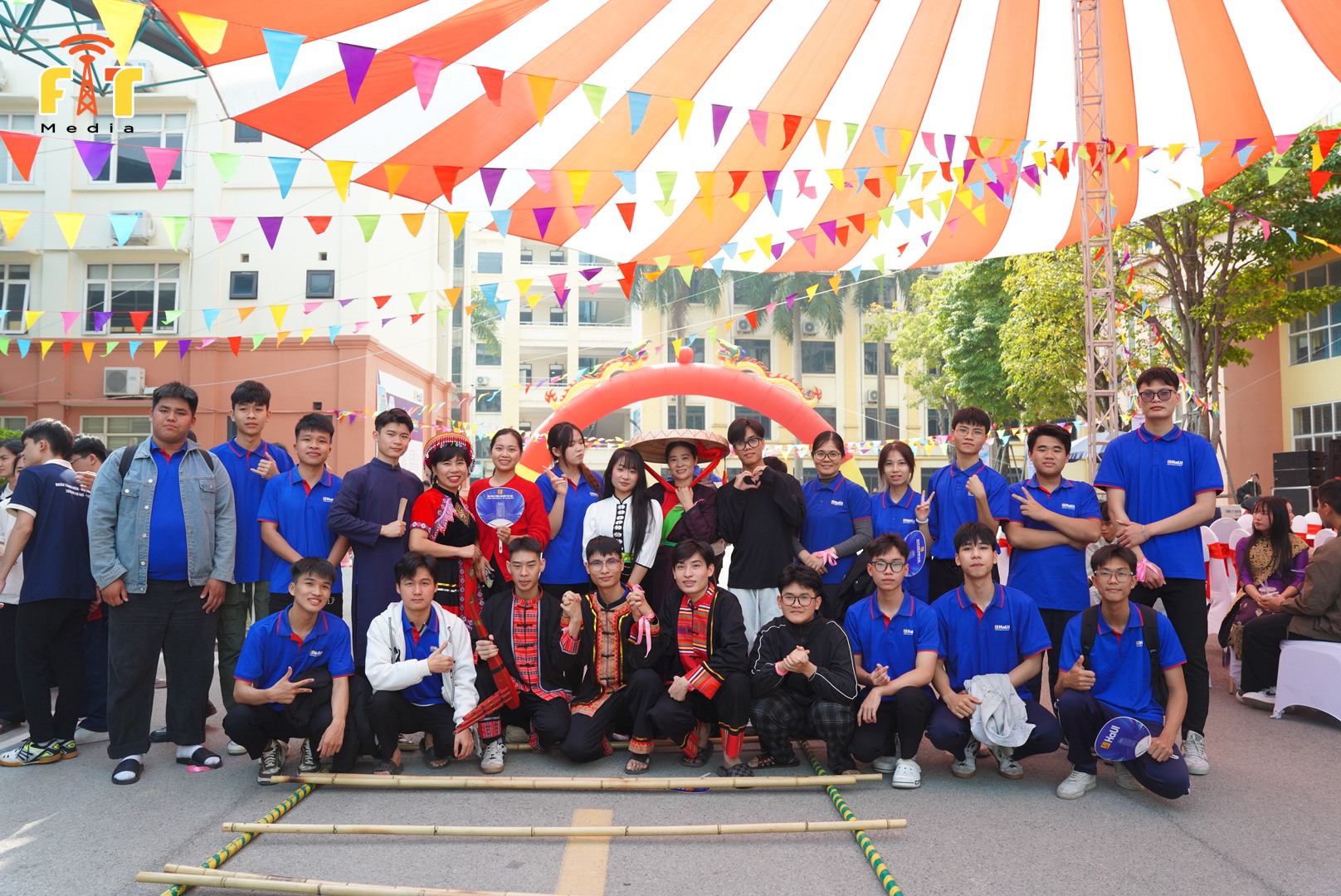 Ngày hội giao lưu văn hóa sinh viên quốc tế 2025: Lan tỏa tinh thần hội nhập tại Đại học Công nghiệp Hà Nội