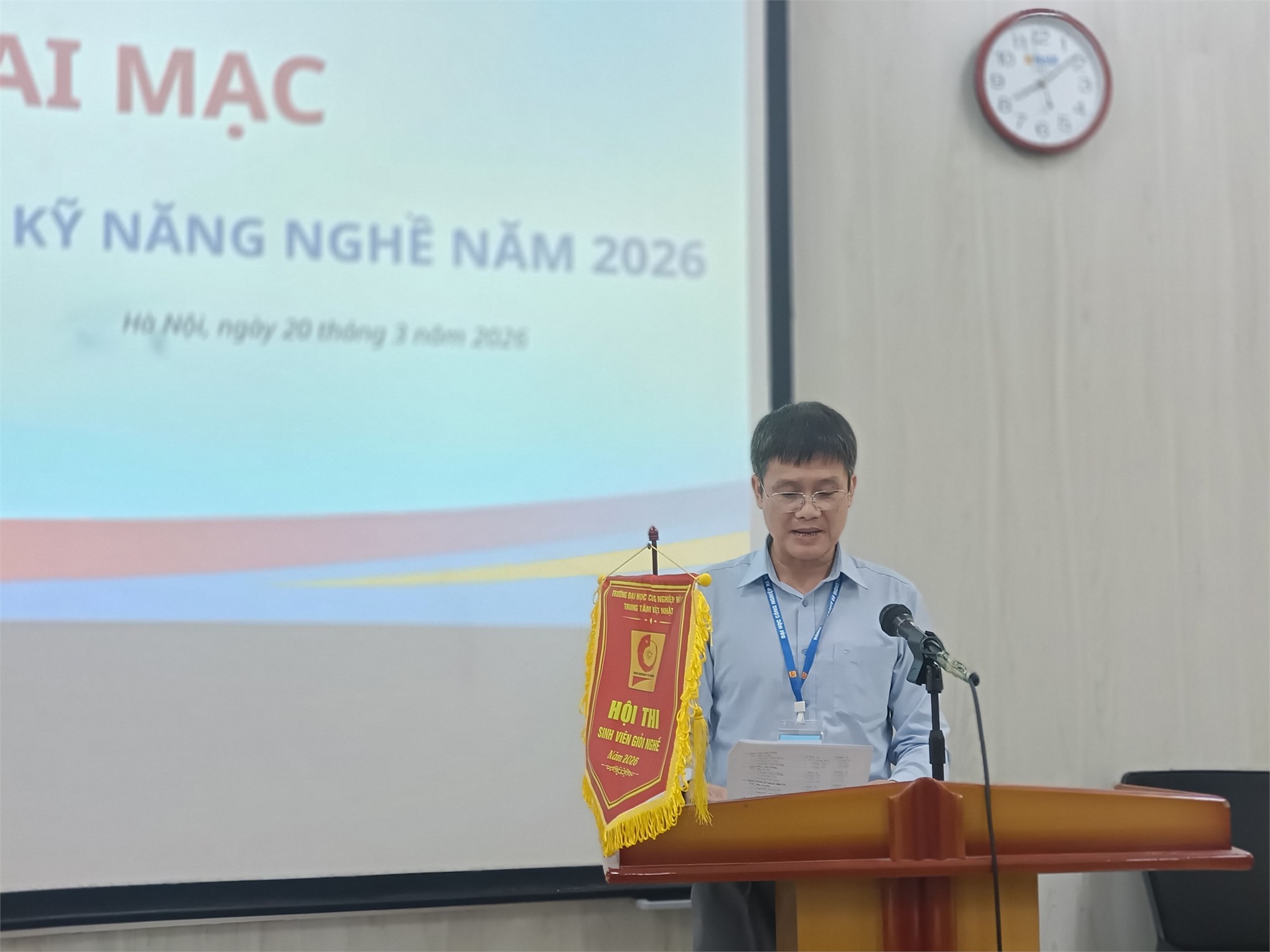 Khai mạc Hội thi “Sinh viên giỏi kỹ năng nghề 2026” tại Trung tâm Việt – Nhật