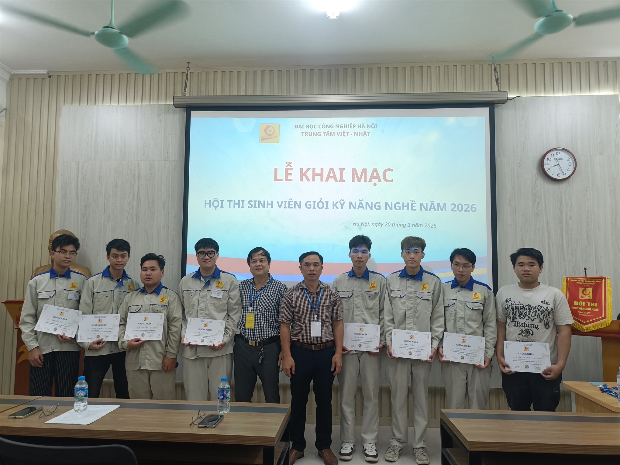 Khai mạc Hội thi “Sinh viên giỏi kỹ năng nghề 2026” tại Trung tâm Việt – Nhật