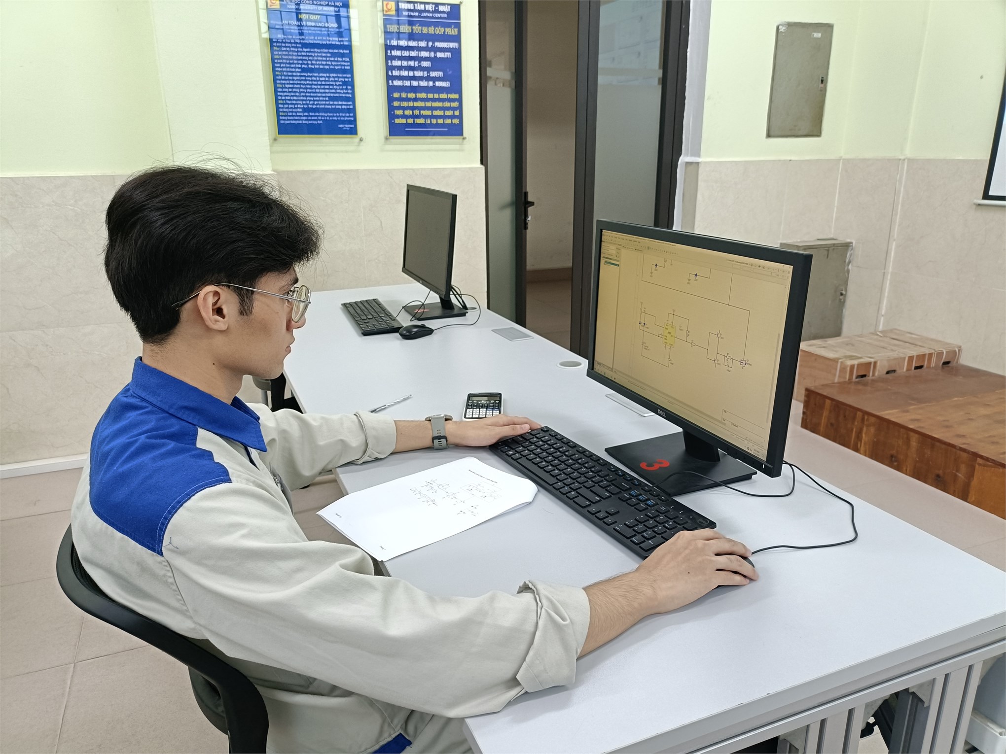 Khai mạc Hội thi “Sinh viên giỏi kỹ năng nghề 2026” tại Trung tâm Việt – Nhật