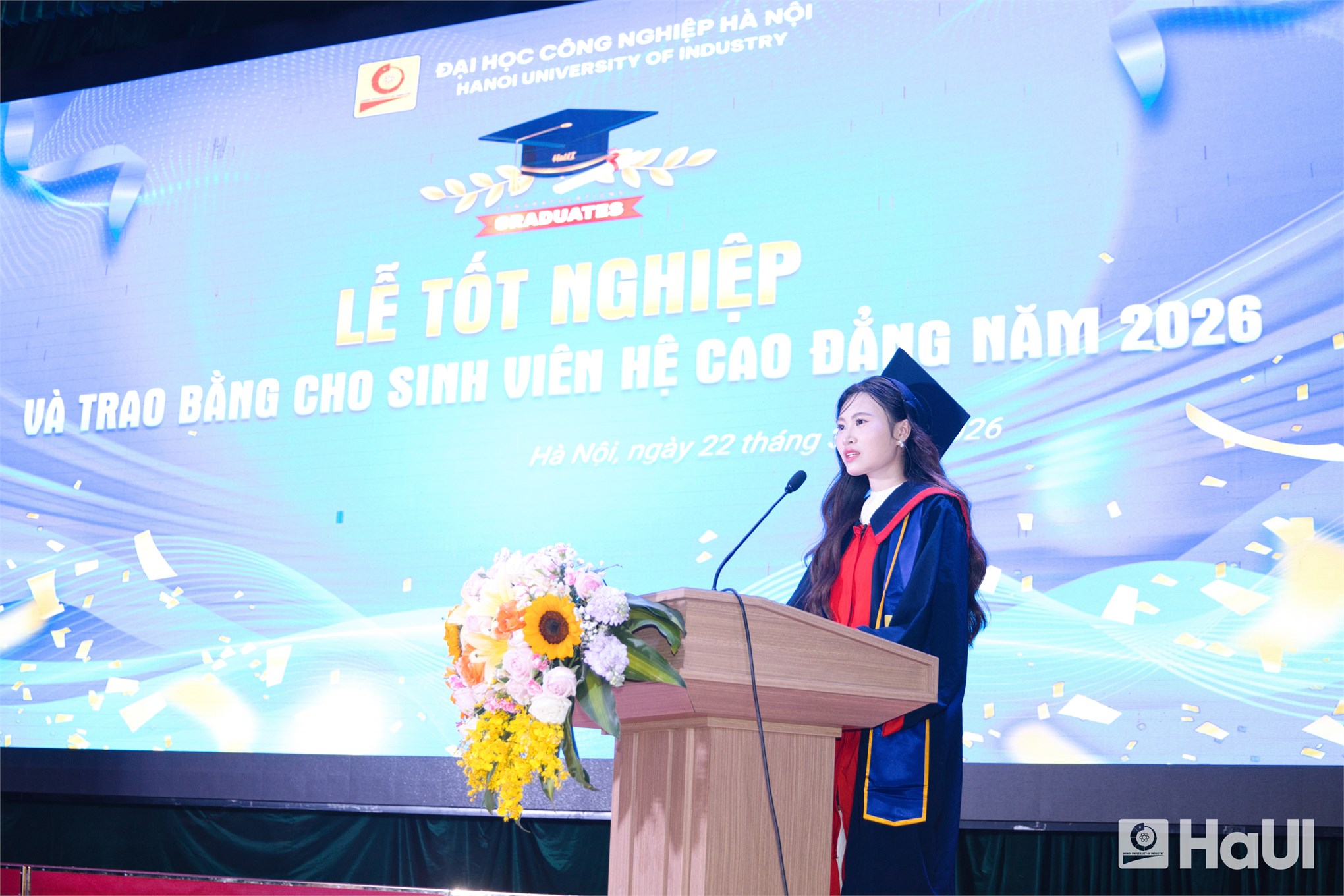 Lễ bế giảng và trao bằng tốt nghiệp năm 2026: Dấu mốc trưởng thành của sinh viên Trung tâm Việt – Nhật