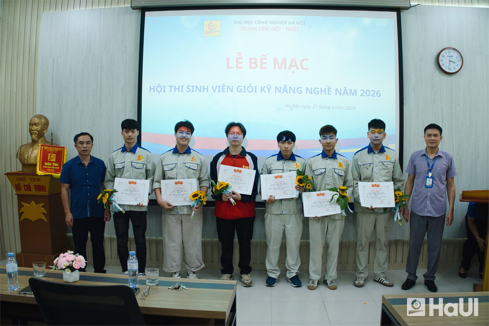 Bế mạc Hội thi Sinh viên giỏi kỹ năng nghề năm 2026: Dấu ấn từ những điểm số