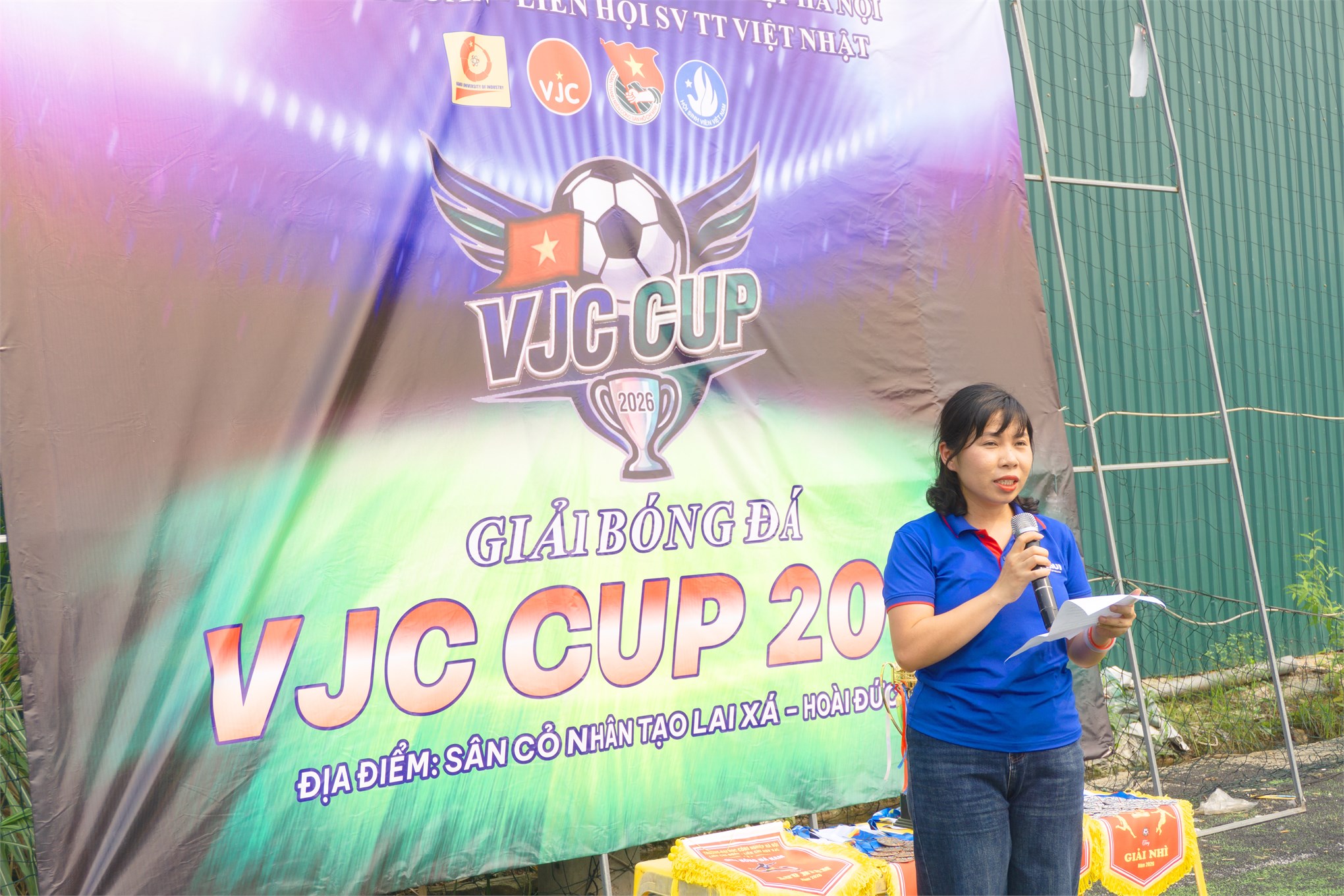 Khai mạc giải bóng đá nam VJC CUP 2026