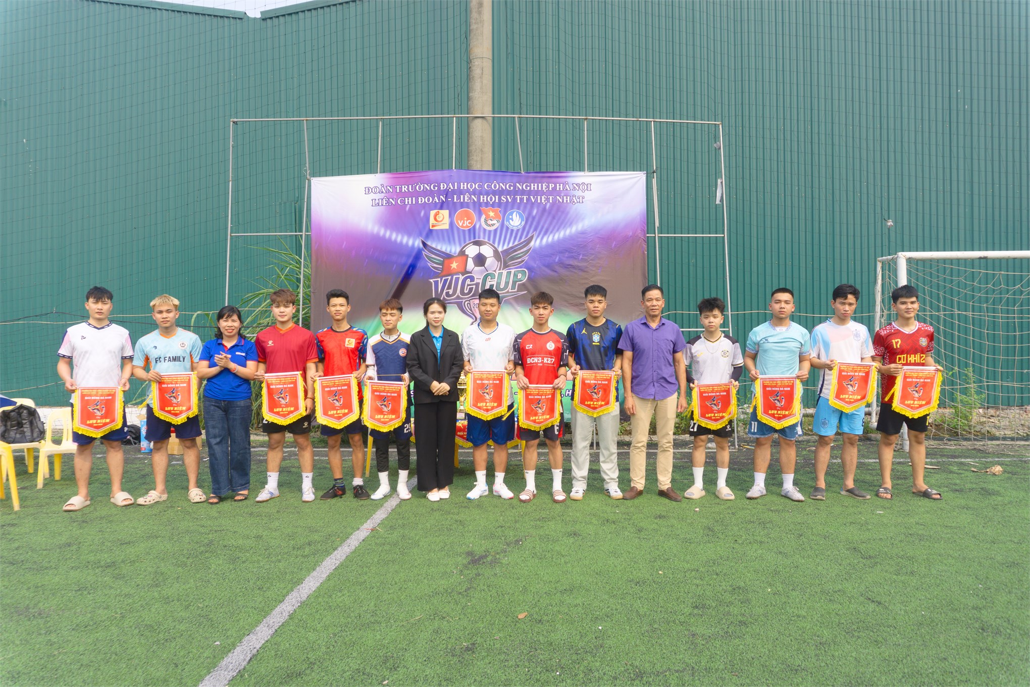 Khai mạc giải bóng đá nam VJC CUP 2026