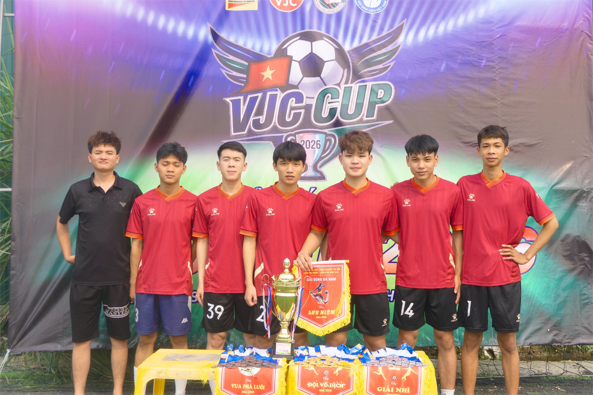 Khai mạc giải bóng đá nam VJC CUP 2026