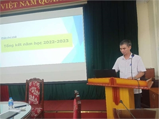 Hội nghị công chức viên chức năm học 2022 - 2023 của TT Việt Nhật