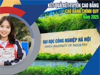 Kết quả xét tuyển Cao đẳng chính quy năm 2025