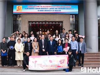 Trung tâm Việt – Nhật tiếp đón đoàn sinh viên quốc tế Trường Đại học Kwansei Gakuin (Nhật Bản) và Trường Đại học Thương Mại đến tham quan, giao lưu và trải nghiệm
