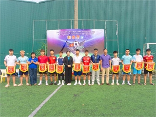 Khai mạc giải bóng đá nam VJC CUP 2026
